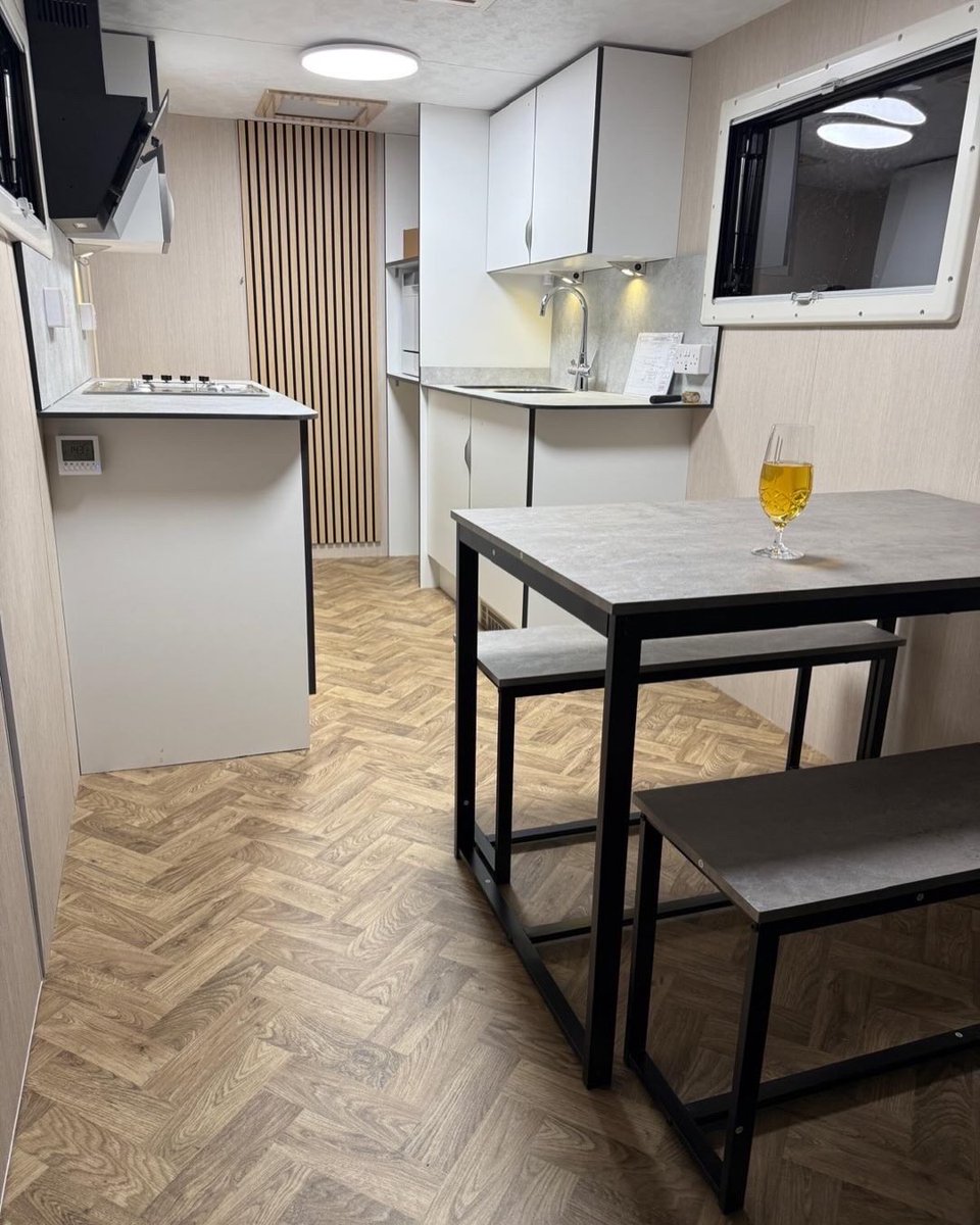 Check out the inside of a custom kitchen trailer, what would you do with yours