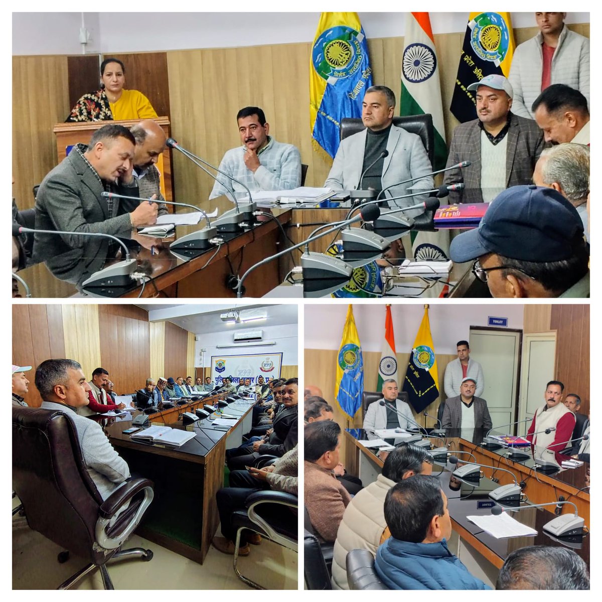 SpNurpur's tweet photo. नूरपुर पुलिस ने सेवानिवृत्त पुलिस कर्मियों के कल्याण के लिए बैठक आयोजित की। इसमें आर्थिक सहायता, चिकित्सा उपचार, और लंबित बिलों के भुगतान जैसे मुद्दों पर चर्चा हुई। एसोसिएशन ने इन मांगों पर कार्रवाई की मांग की है। https://t.co/3ScuS5c8qv