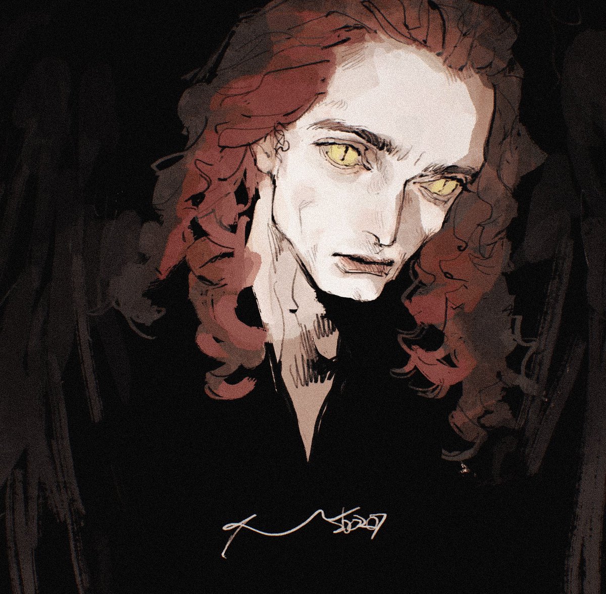 「」|涼のイラスト