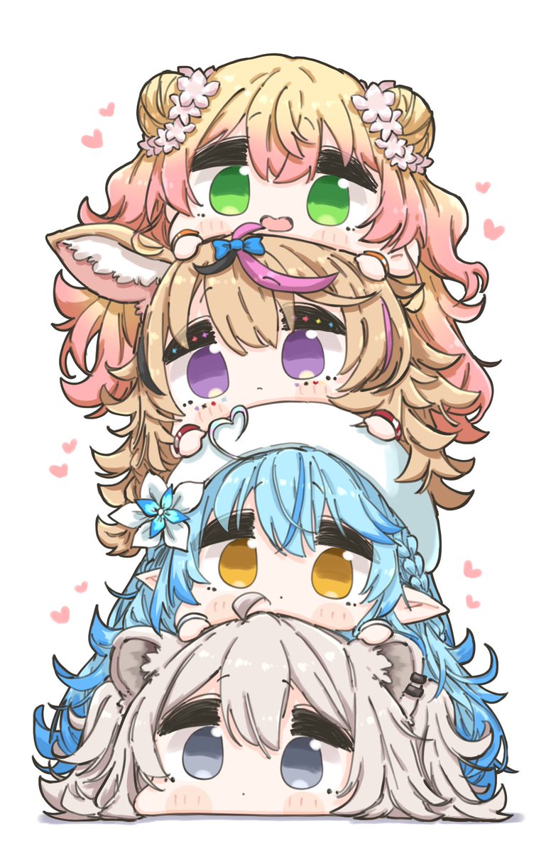 ねぽらぼ大集合〜！✨
#ししらーと #らみあーと #絵まる #ねねアルバム