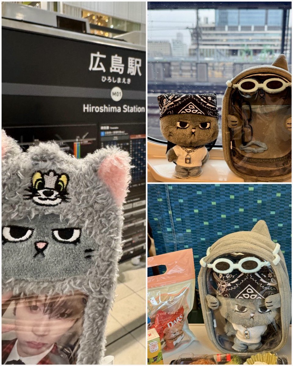 午前中仕事としてから広島来たよ✨
仕事ちょっと込みのソロ旅♡
東京の雪❄️ちょっとだけ見れました。