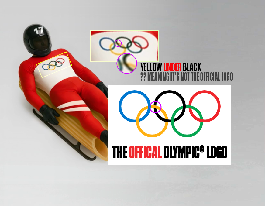 Ai slop. The official account of The™ Olympic™ Games™ just published an image which breaks its own brand guide, using an off-brand logo - the rings aren't overlapping at the officially correct places.
Does this mean that the IOC™ isn't *that* fuzzy about misusing their logo?