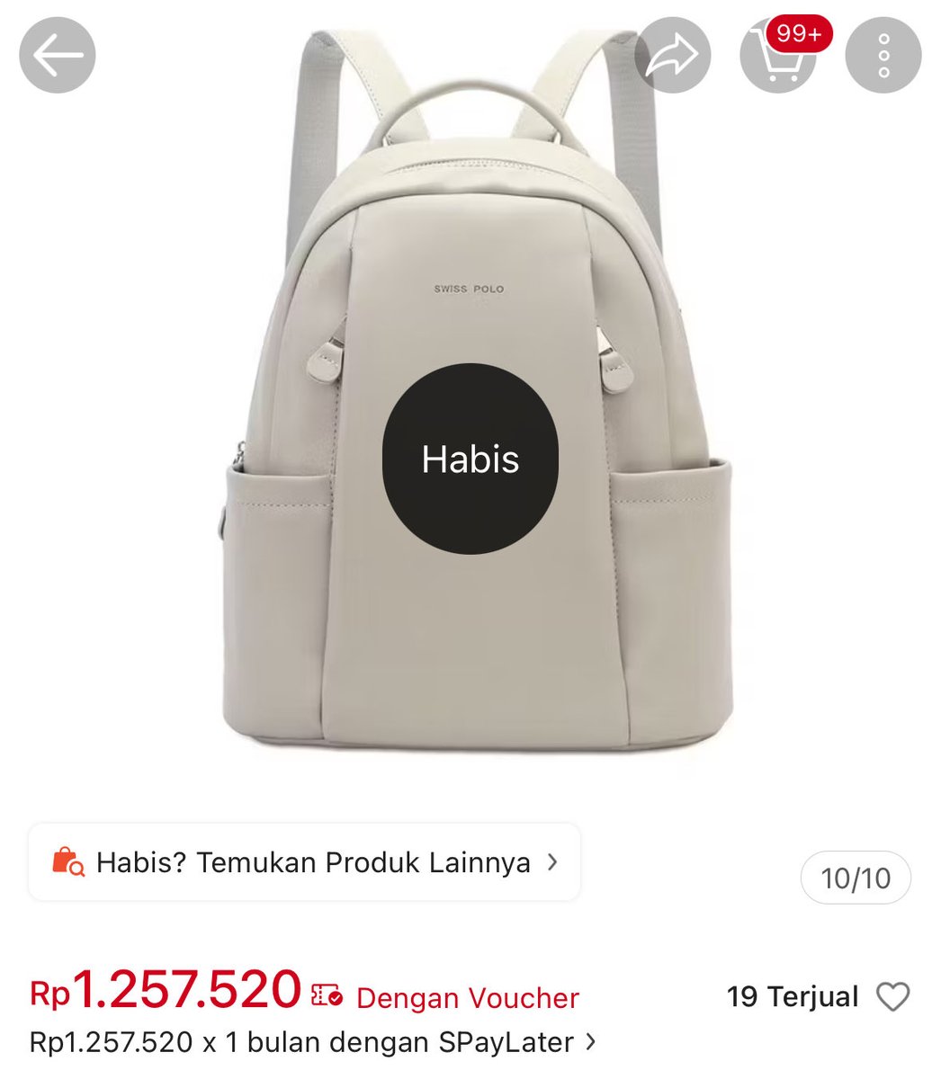 shopatkyna's tweet photo. wts/ want to sale

￼ ─.✦ swiss polo party backpack (tas ransel/ tas punggung wanita) in GREY 

jual rugi https://t.co/aAlmhy0Gqu ajaaa https://t.co/mdKYwJPnYe