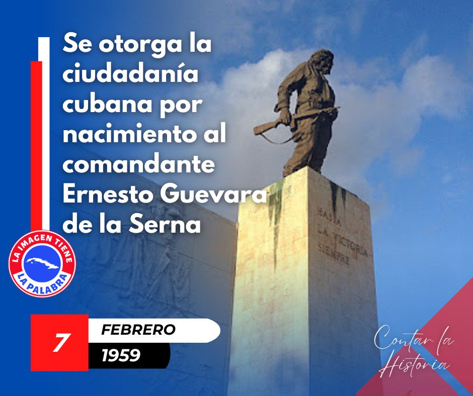 "...Fue una estrella quien te puso aquí, y te hizo de este pueblo..."
#Cuba
#CubaVencerá 
#CubaViveEnSuHistoria