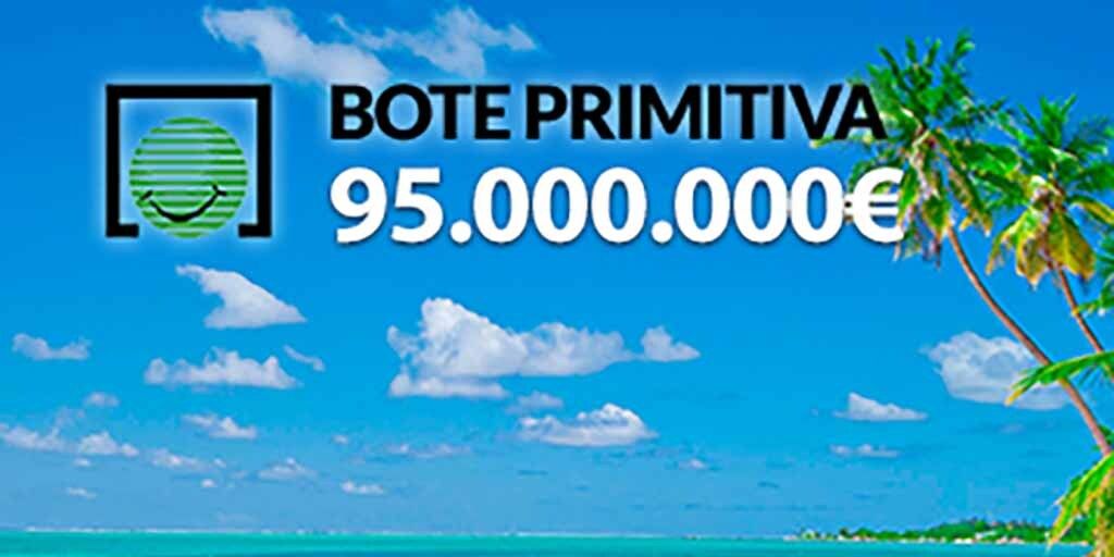 Bote en #laprimitiva de 95.000.000€. PUFFF que harias. 
#reducidasprimitiva buff.ly/3IqvDxF 
bit.ly/4lQbWkX