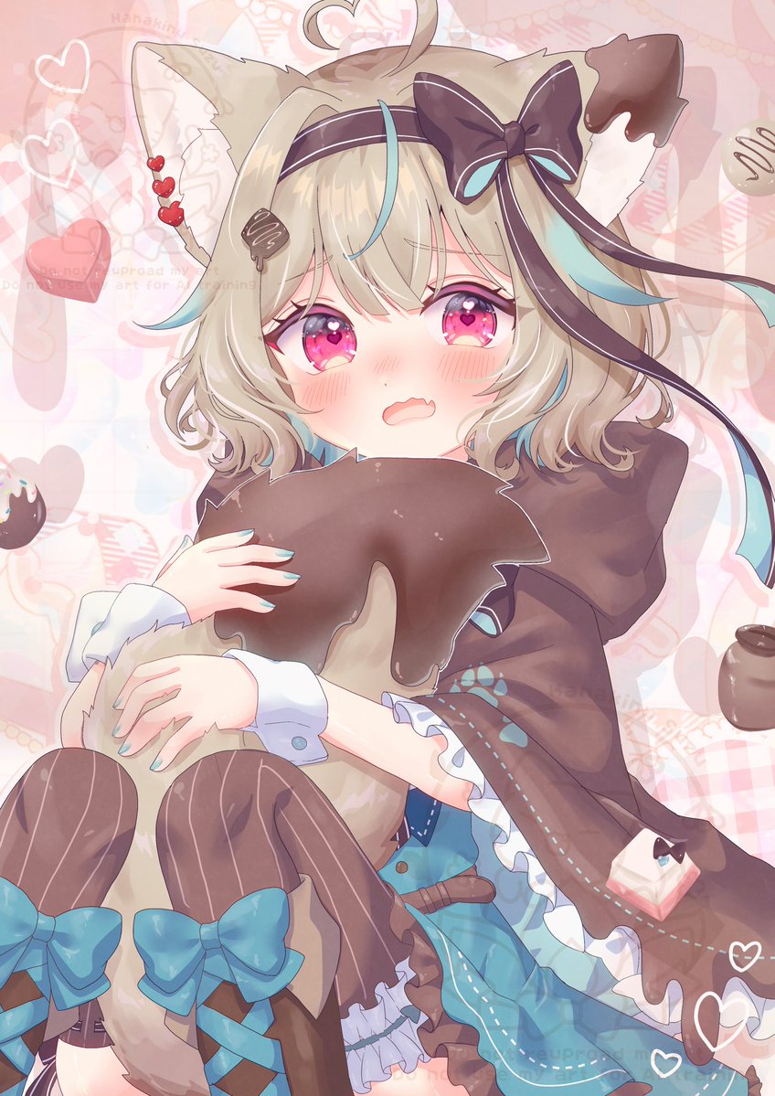 「た、食べちゃダメ...！♡」
 #ミリ創作 #このみすけっち