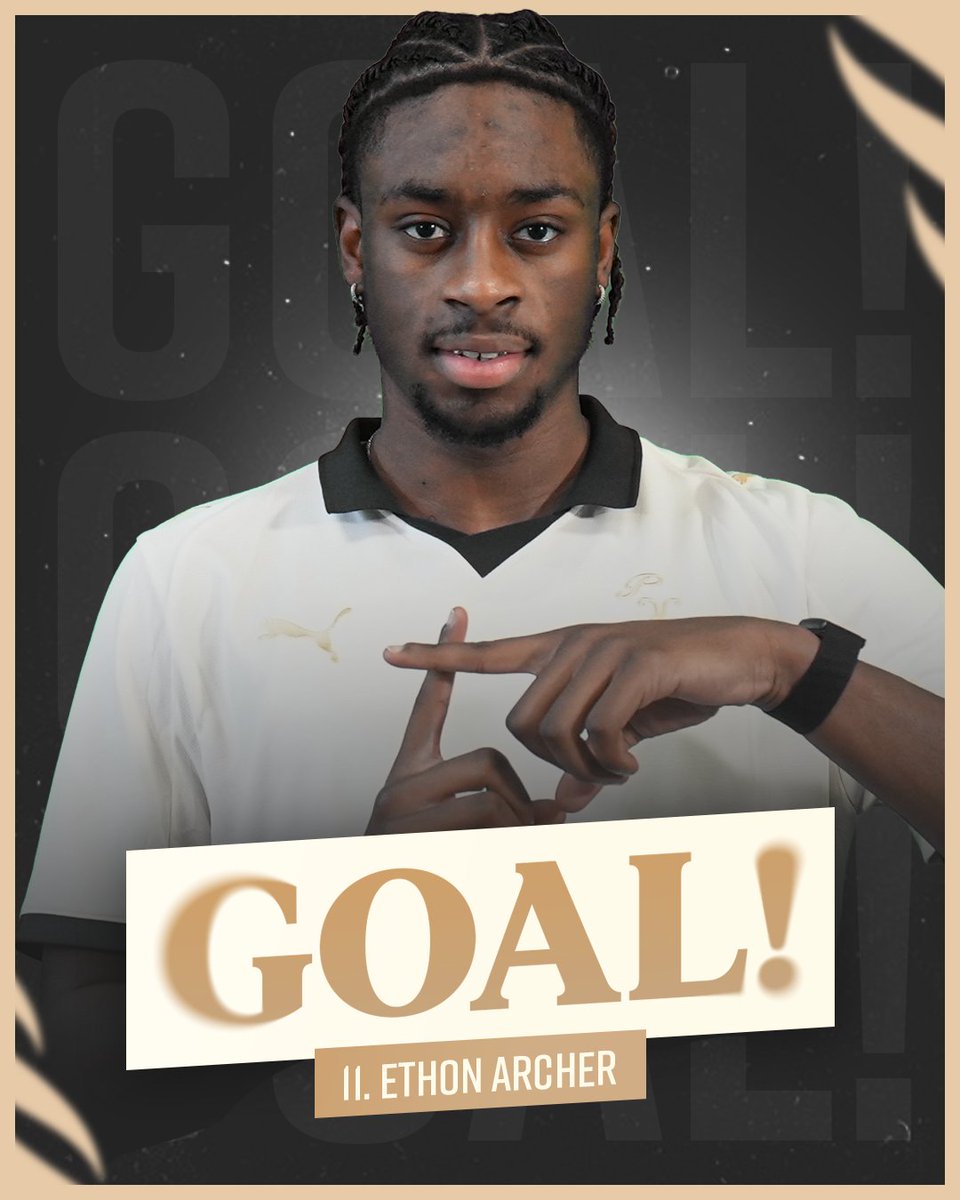 6' OHHHHH WHAT A GOAL!!!

Ethon Archer steps up to the resulting free kick, bends the ball over the wall and into the top corner to give us an early lead!

Take a bow, son! 😮‍💨

#PVFCLive | 1-0