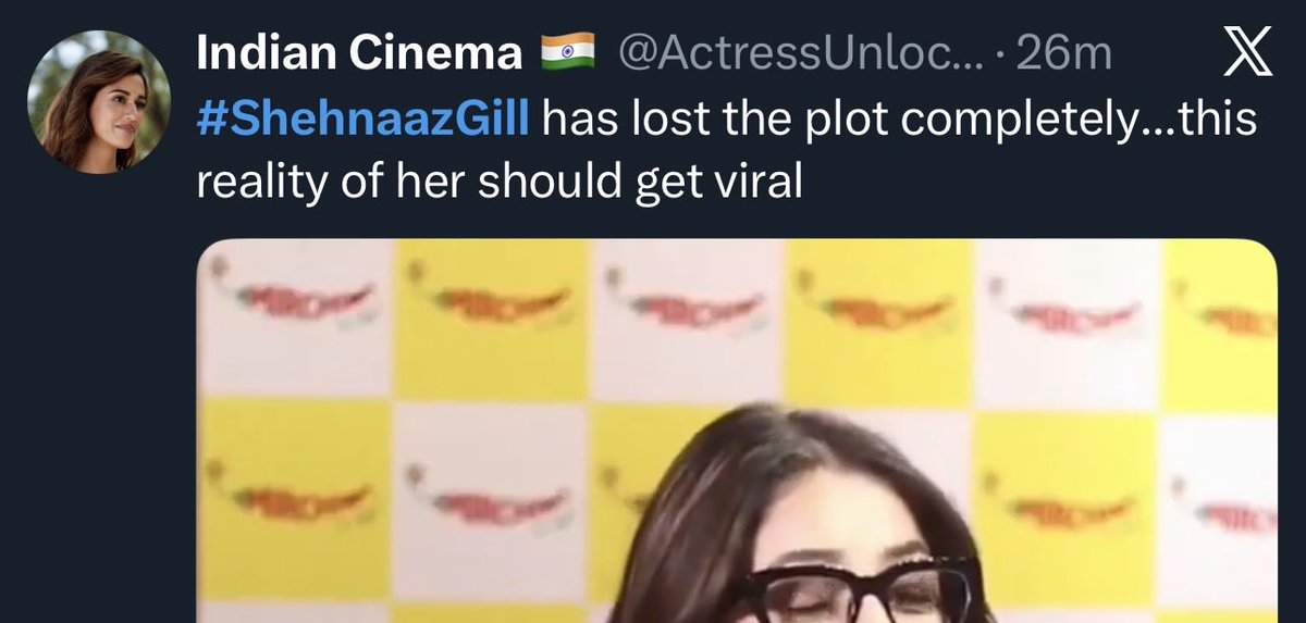 Calling her words ‘reality that must go viral’ like she is a criminal is insane.
You may be paid bots, but at least use your brain once and make it sound real. 😂😂

 #ShehnaazGill