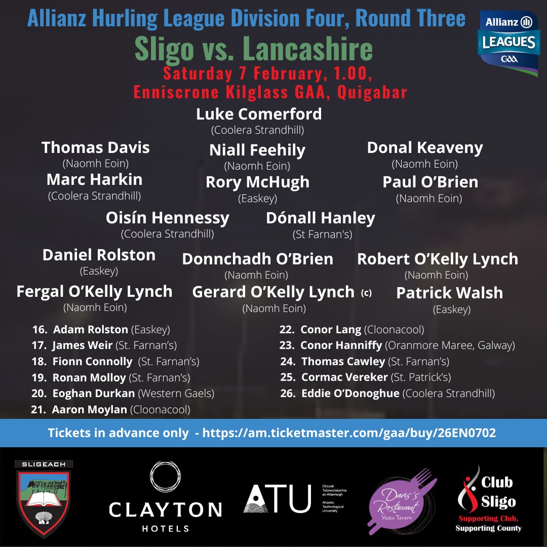 Sligo GAA tweet media