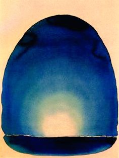 Georgia O’Keeffe, Light Coming on the Plains, III, 1917 #WomensArt