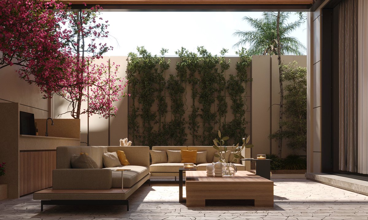 احد الفلل اللي صممناها بطريقة مميزة وجميله في مدنية الدمام