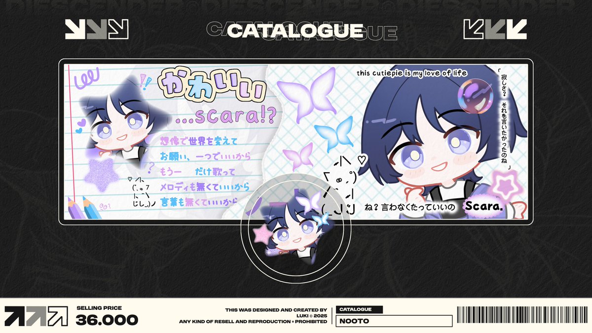 diescender's tweet image. mind to look this out and help rt? thanks.
he - yo! admin mai open req / ych comms untuk layout hand drawn dan payment lewat QRIS ya. 🩶

✉️ : get 1 stamp for every 20K purchase

#zonauang #zonajajan #zonaba