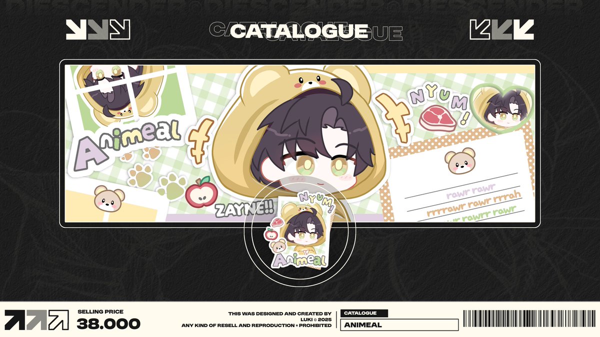 diescender's tweet image. mind to look this out and help rt? thanks.
he - yo! admin mai open req / ych comms untuk layout hand drawn dan payment lewat QRIS ya. 🩶

✉️ : get 1 stamp for every 20K purchase

#zonauang #zonajajan #zonaba