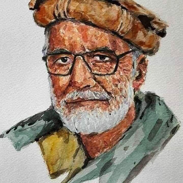 MianTahir777's tweet photo. که ته غریب یې زما یار یې
د دولت مند په سر به خاورې واړومه
#RememberingAjmalKhattak https://t.co/yVKmy3WmKB