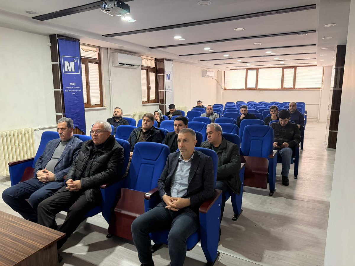 2026 yılı aylık (şubat) mesleki Değerlendirme toplantısı Yönetim kurulu başkanlığında gerçekleştirildi. 
Katılım sağlayan Tüm meslek mensuplarımiza teşekkür ederiz.
#turmob
#mussmmmo