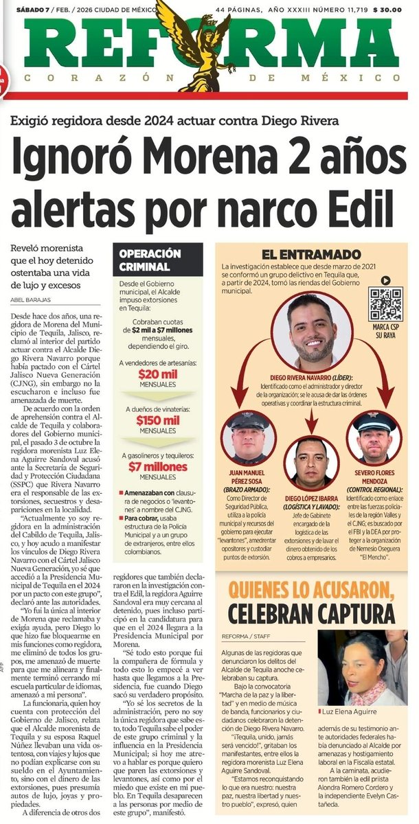 Melissa_Bely's tweet image. Había señales.
Se les advirtió.

Había denuncias.

Y aún así, Morena lo hizo alcalde.

Ahora ya nadie lo conoce.

Hasta secuestró a miembros de su propio partido.

Eso es Morena, desde su fundador y todos sus integrantes.

Un narco partido de corruptos embriagados de poder.