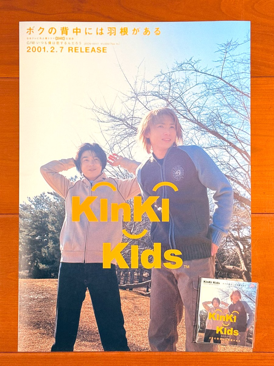 本日で発売から25年！！！ 2001年2月7日 発売 【ボクの背中には羽根が