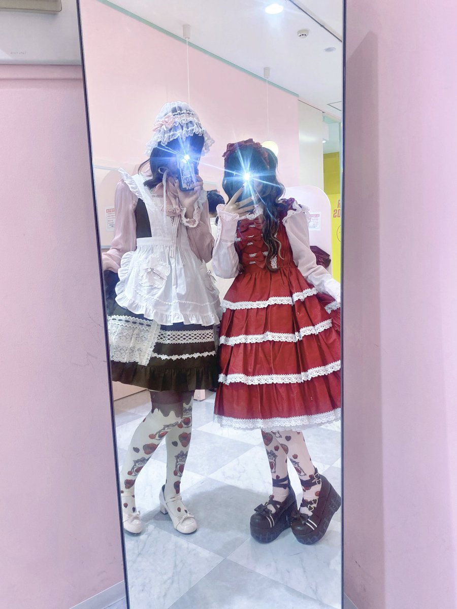 バレンタインコーデ🍫🍓💗