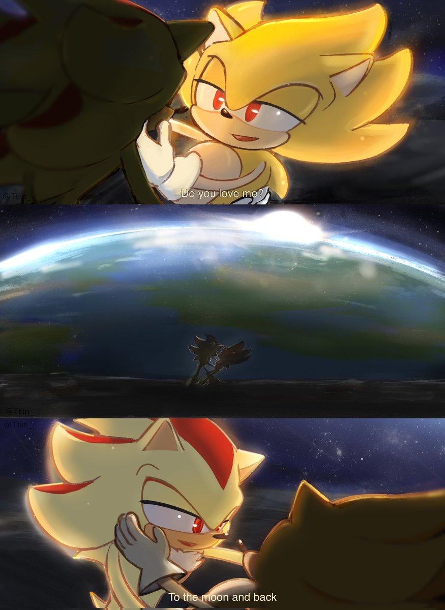 Ttiin_'s tweet photo. Fly me to the moon..🎶🌙 
(early valentine post?)

#sonadow #Shadonic https://t.co/VoFsXYm0O1