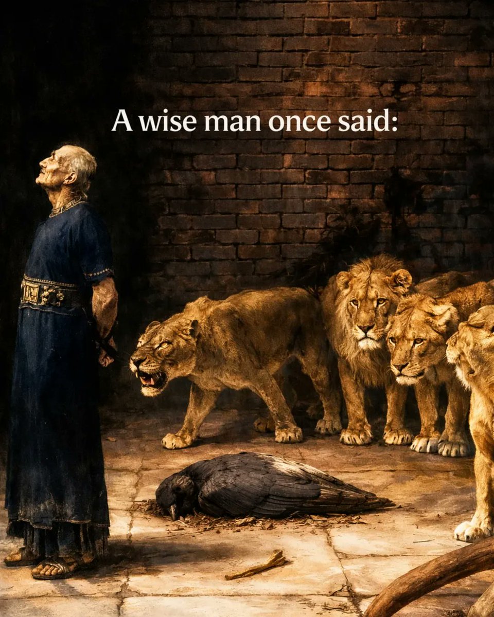 A wise man once said: