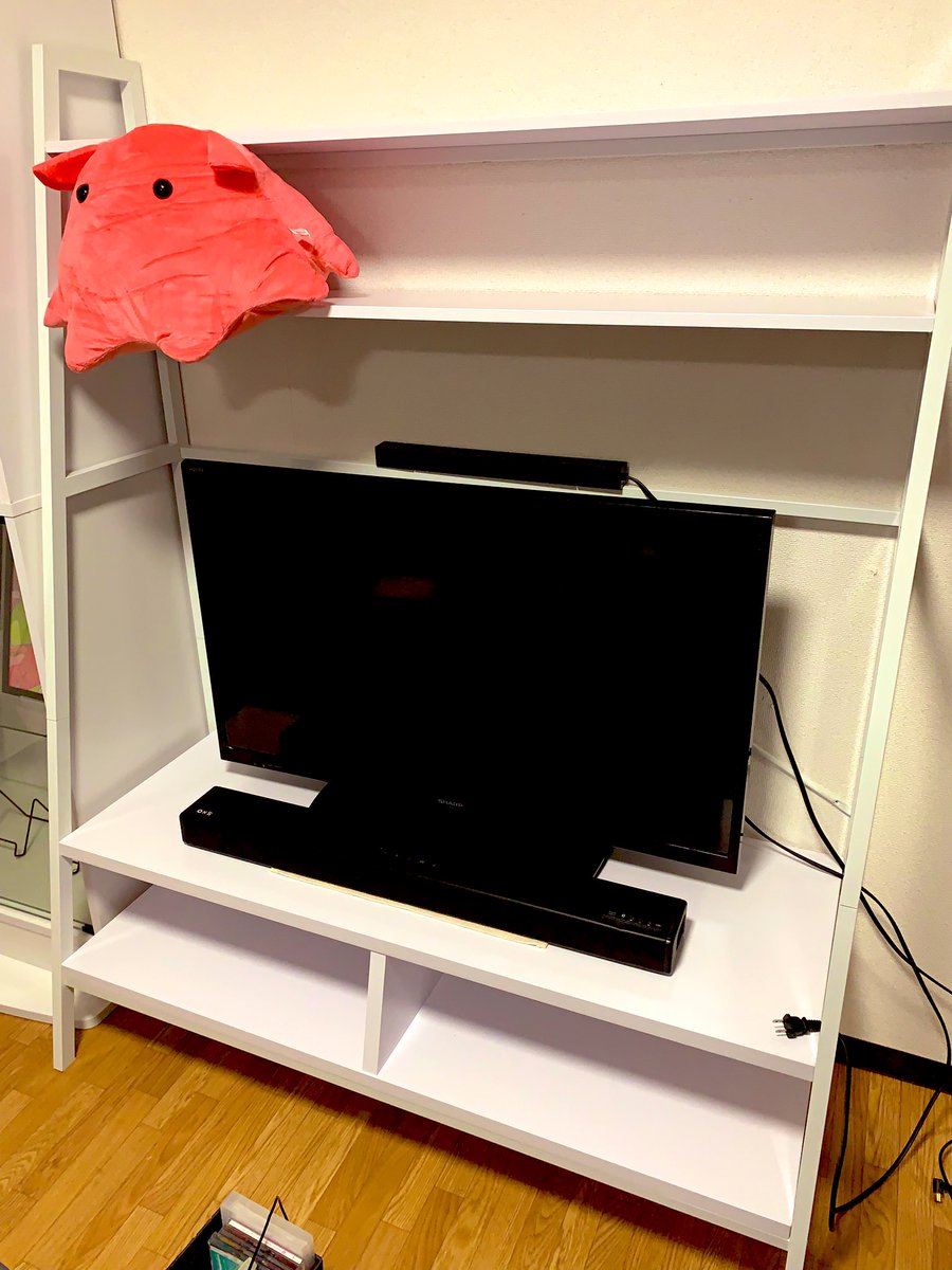 テレビ台かえた