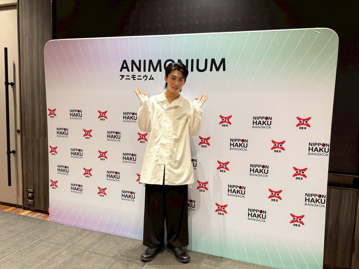 #仮面ライダーガヴ inタイ

無事終了しました！

タイのガヴリーの皆さまの熱気が凄くてとても楽しかったです！

#仮面の忍者赤影 チームのお2人にも会えてとても嬉しかったです！

本当にありがとうございました！

コップンカー！！！

<a href="/chinen_hidekazu/">知念英和＆staff_official</a>