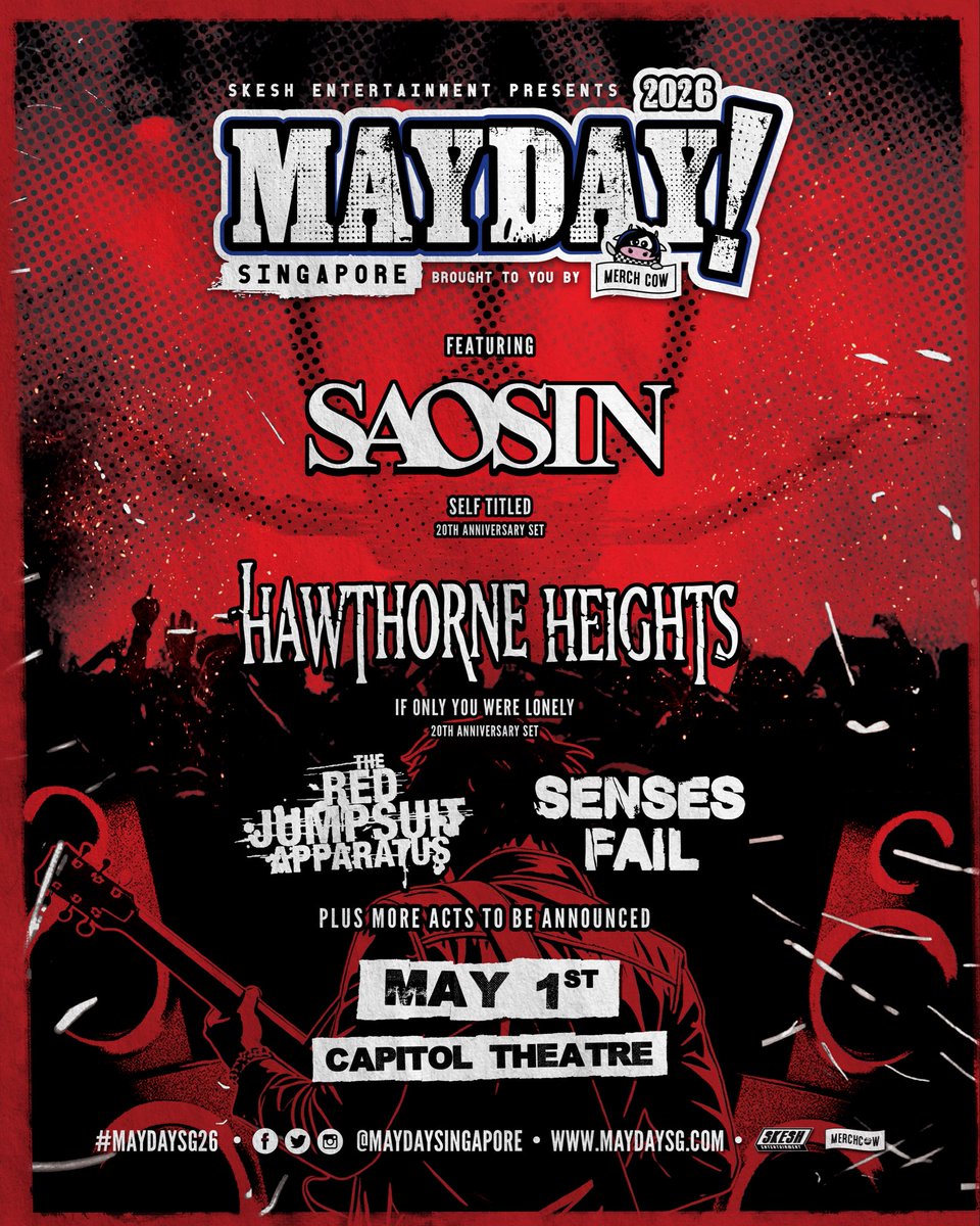 Who are you most excited for this <a href="/MaydaySingapore/">MAYDAY! SG</a> 2026? Tickets on sale 1st March at 11am! #Singapore #MaydaySG26 #SkeshEntertainment