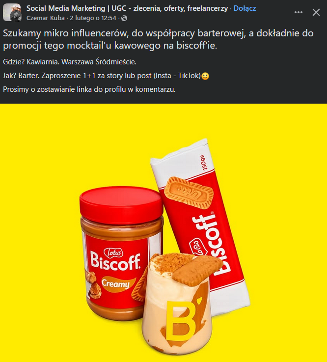 Panie <a href="/jakubtepper/">Jakub Tepper 🇯🇵✈️🎮🍙🍛</a>, wczoraj odcinek o kawie, w planach ew. śniadaniownia, a może przy okazji da radę wpleść wątek poniższego marketingu. Interesuje mnie (może również kogoś innego) czy to ma sens?