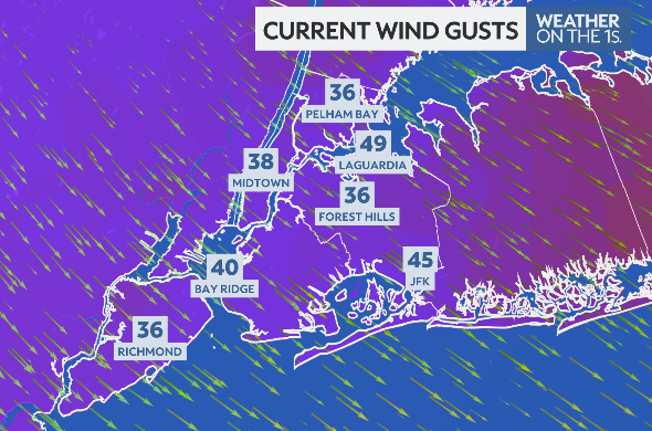 johndavittontv's tweet photo. An arctic blast triggers the 1st ever extreme cold warning for NYC this weekend. It will feel like 15 degrees below zero tonight in Manhattan. https://t.co/Bko8hPXLzQ