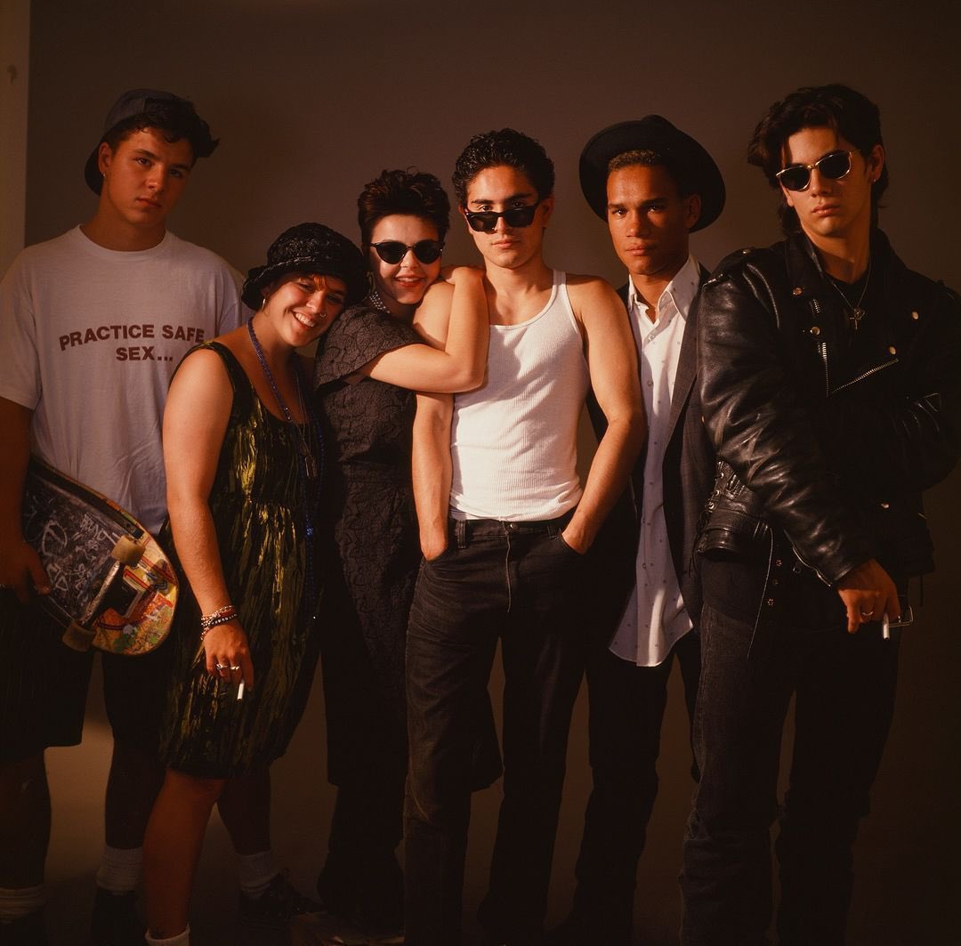 the cast of gregg araki's ‘totally f***ed up’ (1991)