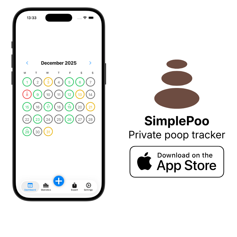 DmytroBavykin's tweet photo. Health apps make tracking your poop feel like a chore?
Try SimplePoo - one tap to log, instant trends, easy export to your doctor.
No fuss, no bloated interface - just the insights you actually need.
Start learning your gut patterns today!
