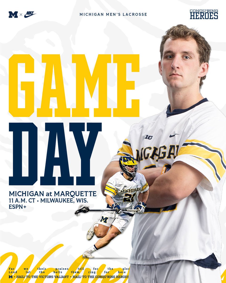 Michigan Men's Lacrosse tweet media