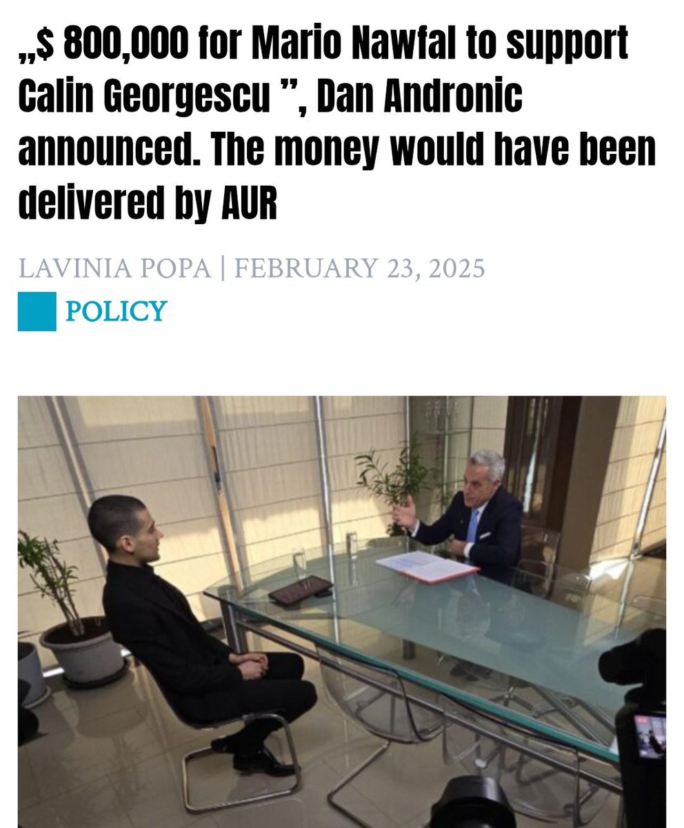 In case you are wondering why so many non-Romanian accounts are suddenly promoting pro-russian candidate and traitor to Romania, Calin Georgescu today.

incidentally, the same people downplaying MAGA and russia's heavy involvement in Epstein.