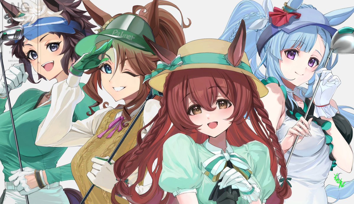 youmou_usagi's tweet image. メジロゴルフ面白かったですわ～⛳️
#ぱかチューブ #ぱかチューブゲーム実況