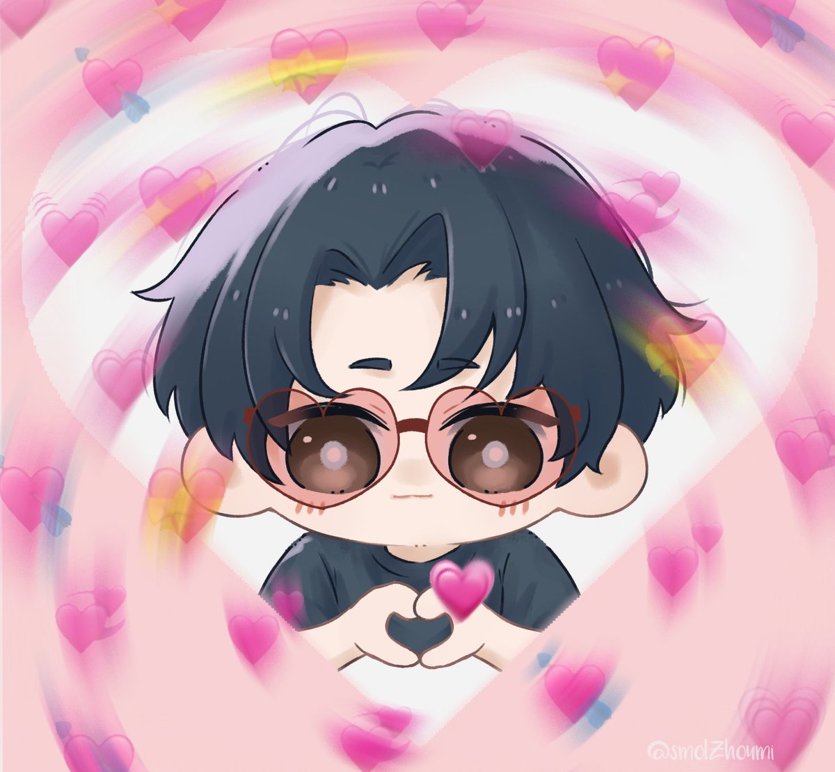 smolZhoumi's tweet photo. 💕💓💞💗💖❤️💘 https://t.co/F9Kl8n1amJ