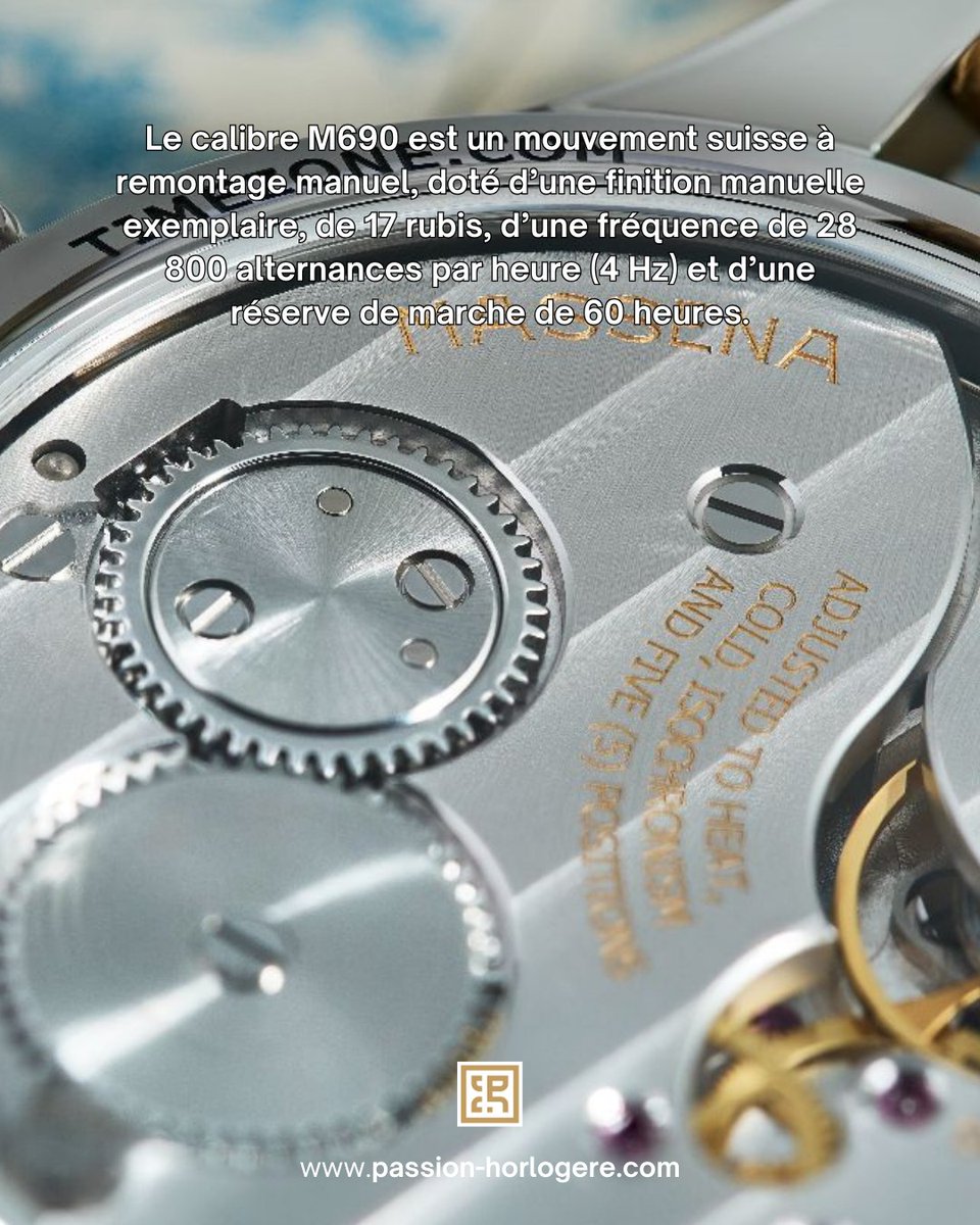 Passionhorloger's tweet photo. TZ30 (30 ex.) Massena LAB x Raul Pages pour les 30 ans de https://t.co/o6ltEqL1Pv : cadran bleu brossé, acier 38,5 mm, calibre manuel M690 (60 h), finitions soignées. https://t.co/H17IZJE9PL #MassenaLAB #RaulPages #TimeZone https://t.co/tNoadsfDwL