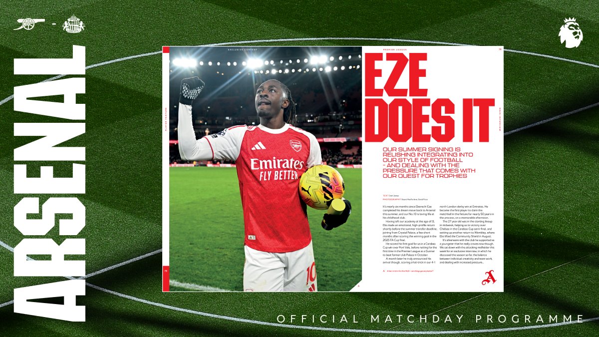Arsenal Programme tweet media