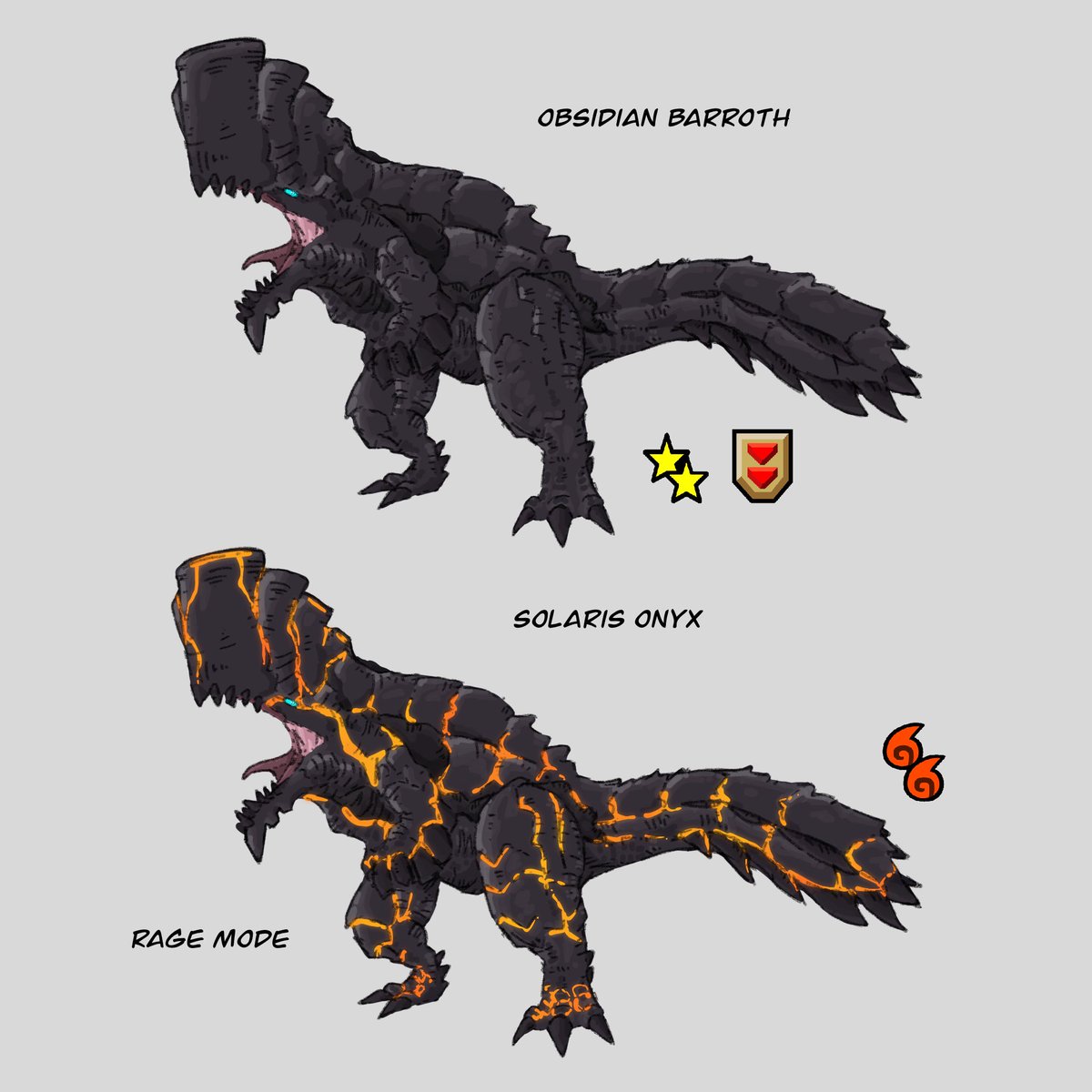 Obsidian Barroth 🌋