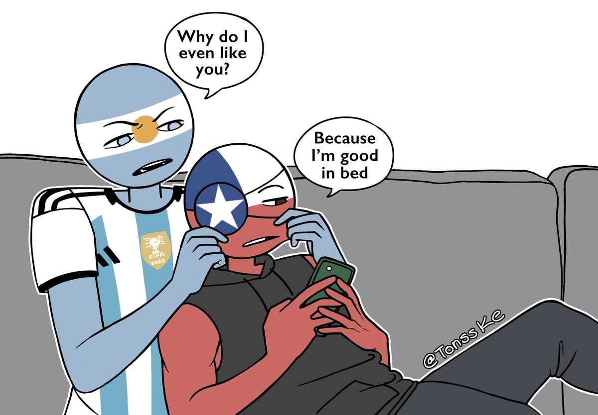 TonssKe's tweet photo. 2/2 English. #countryhumans #countryhumansargentina #countryhumanschile #ChiArg https://t.co/qkEKFpJh4N