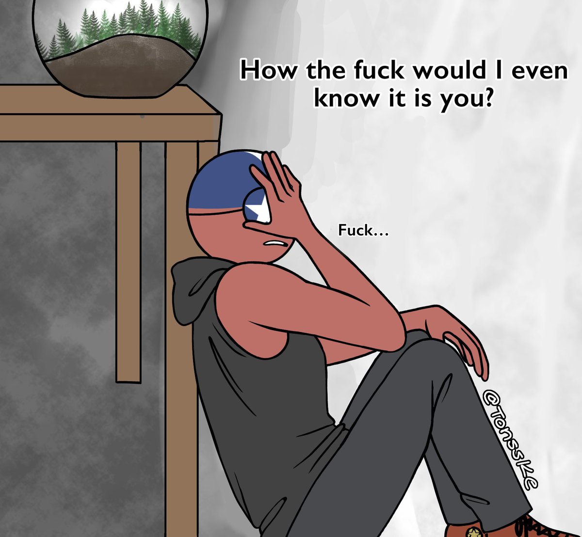 TonssKe's tweet photo. 2/2 English. #countryhumans #countryhumansargentina #countryhumanschile #ChiArg https://t.co/qkEKFpJh4N