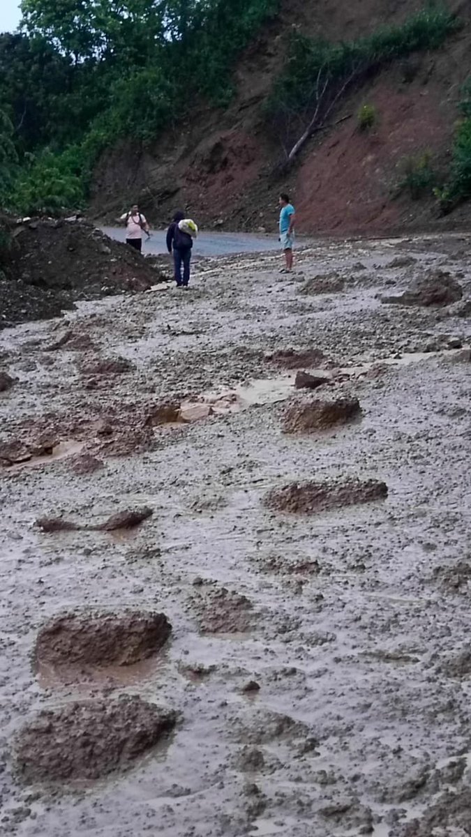 📍 #Loja – #Chaguarpamba | Reporte de vías.

⚠️ En la vía a la costa, 2 km antes del puente del río Pindo, se registra un deslizamiento de tierra que obstaculiza totalmente el paso vehicular.

Desde el <a href="/ECU911_/">ECU 911</a> se coordinó la atención con 🚓 <a href="/PoliciaEcuador/">Policía Ecuador</a>, que se encuentra en