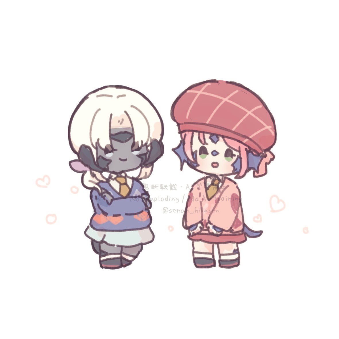 #エオルゼア版深夜の創作60分一本勝負
ヴァレンティオンコージー装備：サドゥ＆シリナ