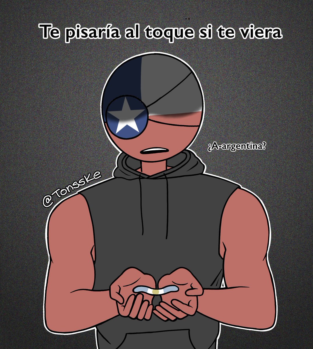 TonssKe's tweet photo. 1/2 Español. Traducido por @Mar_Fantini #countryhumans #countryhumansargentina #countryhumanschile #ChiArg https://t.co/N8S4YmDhgj