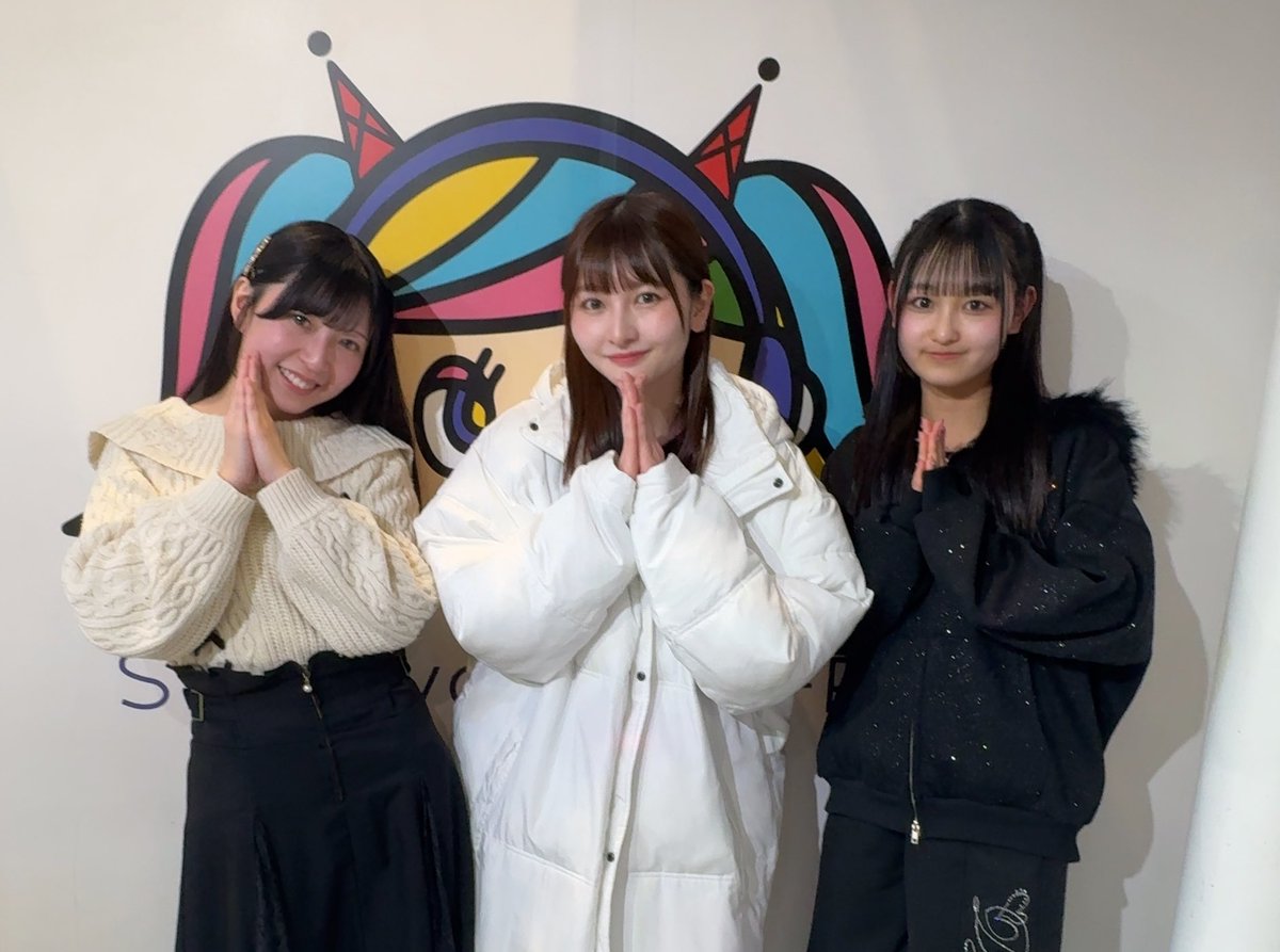 #尾形Pといただきます
今年初のラジオ公開収録でした！！
寒い中ありがとう🥹🤍

今年も楽しく美味しく面白いラジオにしていけるように頑張ります🎧🎧