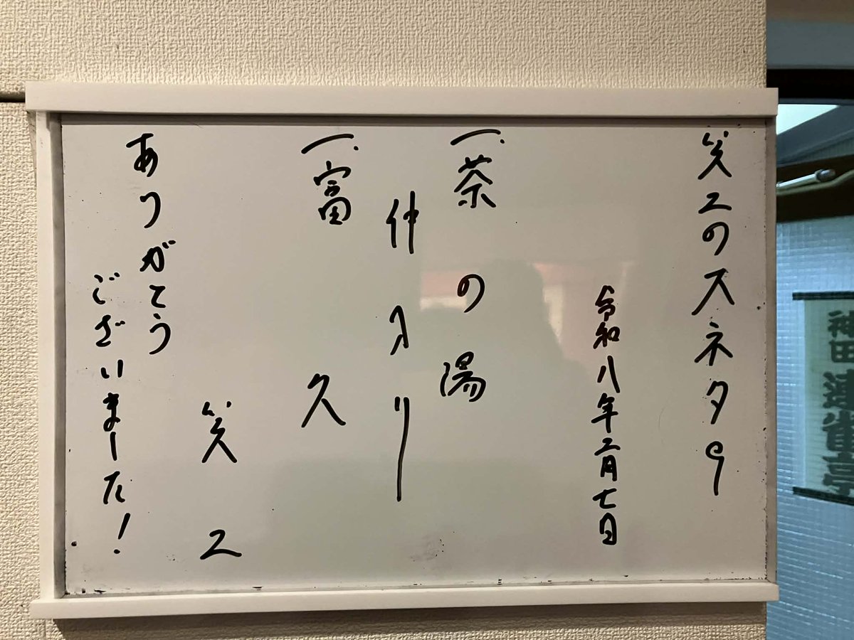 茶の湯はまるでゾンビの逆襲。富久はジェットコースタームービー。迫力満点の2席を堪能。こんな日にワンオペで、このクオリティ。もう冬は超えました。
