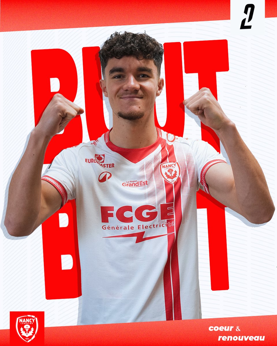 Dabasse trouve Fdaouch dans la profondeur, notre numéro 7 centre et obtient un nouveau corner !

Le corner de Teddy Bouriaud trouve Justin Bourgault qui vient inscrire son premier but sous ses nouvelles couleurs !!

NANCY 1️⃣-0️⃣ TROYES l 7’

#ASNLESTAC #ligue2bkt