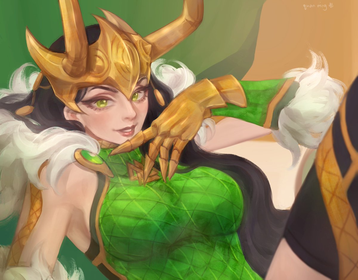 Lady Loki, goddess of mischief 🐍
#MarvelRivals #loki #MarvelRivalsfanart