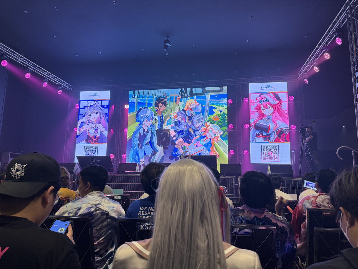 😭 I’m really glad to have Hololive Meet again in Thailand ❤️

Thank you Raora and Beebs for the best hour we could have today.

We really enjoyed! It was lively, beautiful and hilarious!

Please come again! 

#bijouwled #CiaoRaora #ANIMONIUM2026 #Hololivemeet