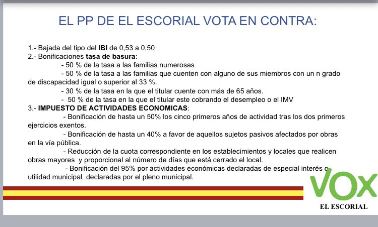 VOX Escorial tweet media