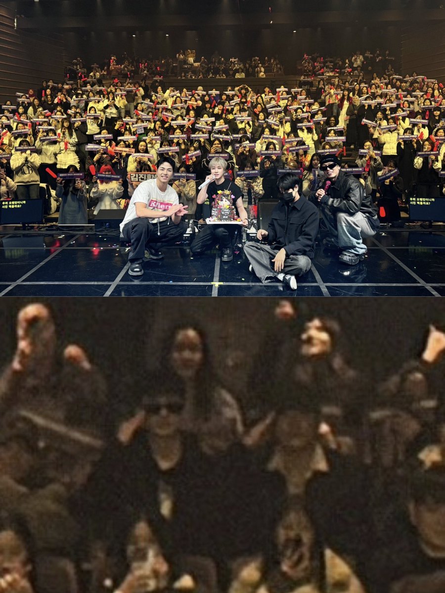 ไอค่อน6คนเลยในรอบหลายปีหลายหล่ะไอคอนิคมีน้ำตาจริงคอนเสิร์ตจินฮวานมีจุนเน่เป็นเกสบ๊อบบี้กับชานอูขึ้นเอนคอร์ดงฮยอกกับยุนฮยองนั่งอยู่ชั้น2พวกทหารอะแกไอค่อนคิดถึงมากว่ะ😭😭😭😭😭😭😭😭 #iKON